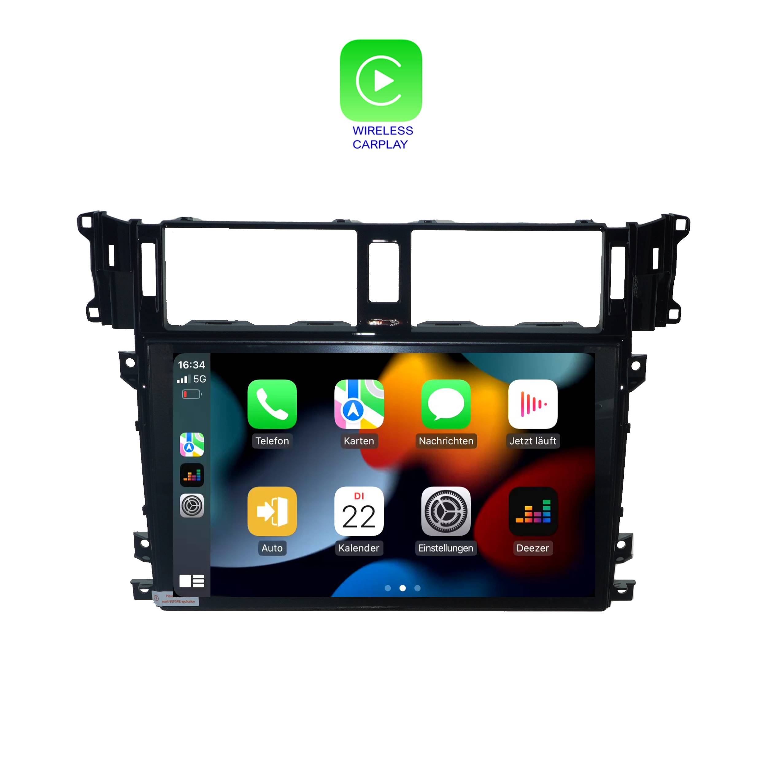 Für Land Rover Discovery 5 17-20 12.3"Touchscreen Android GPS Navigation CarPlay