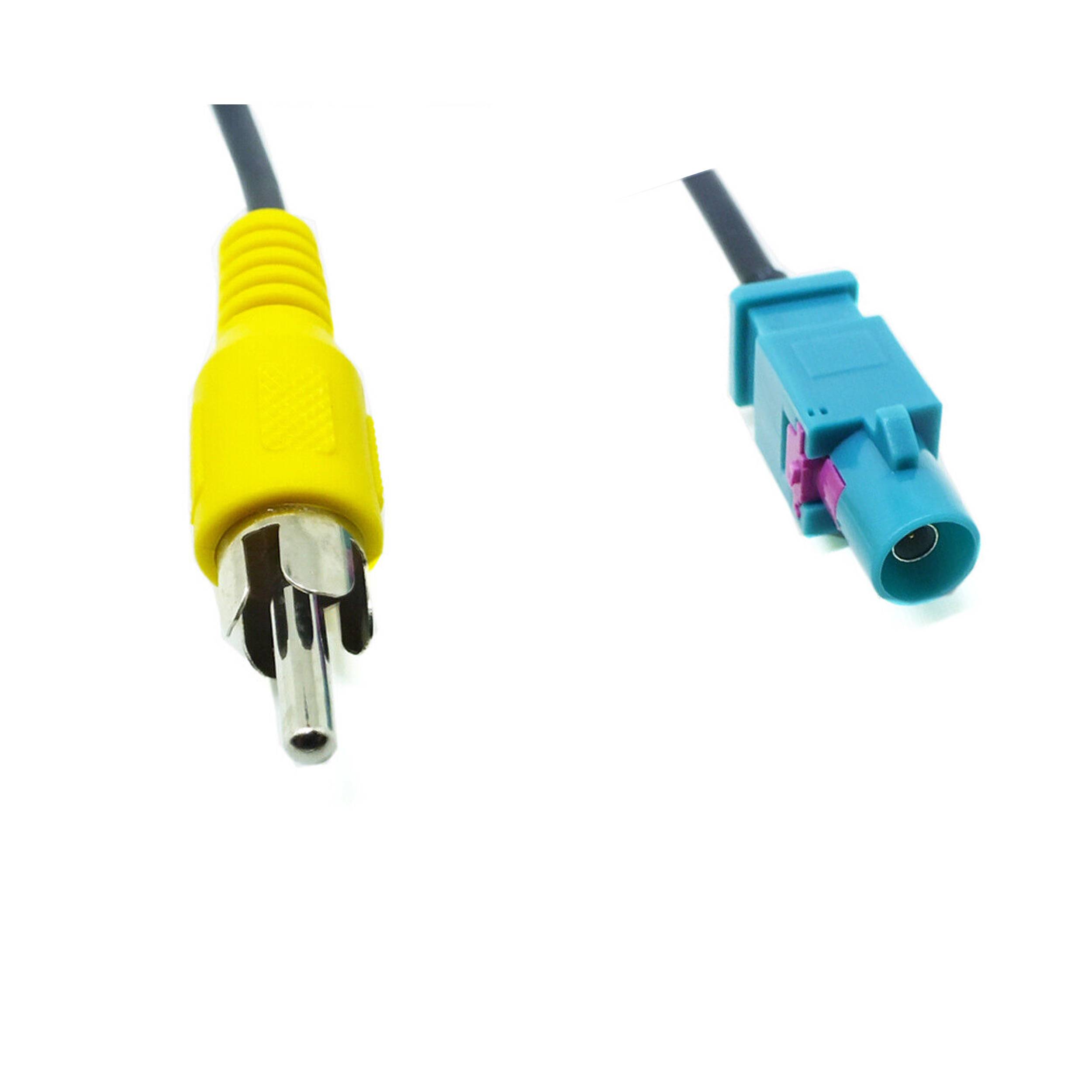 Fakra auf RCA Cinch Adapter Rückfahrkamera Adapter Kabel