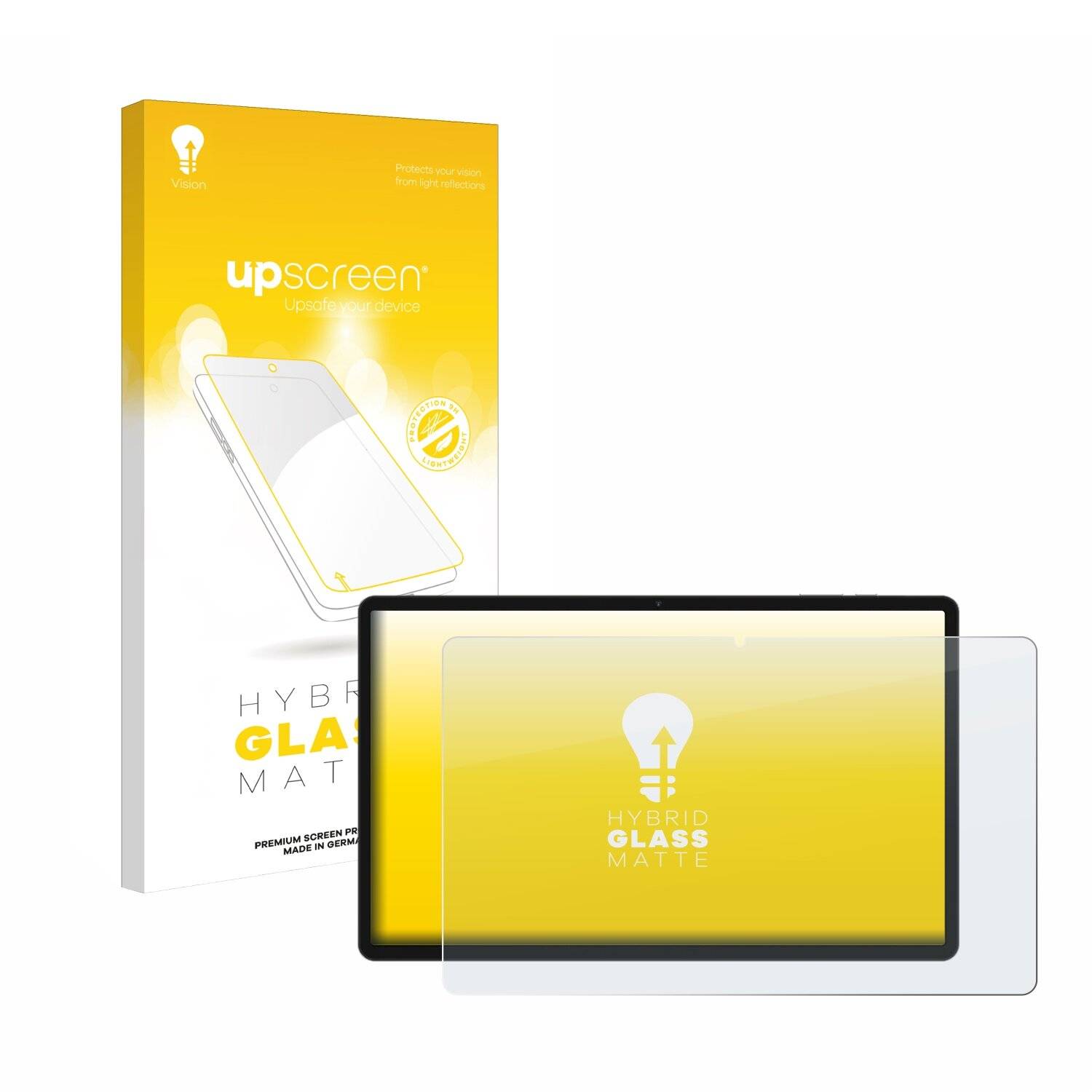upscreen Hybrid Glas Matt Panzer-Folie für Teclast T50