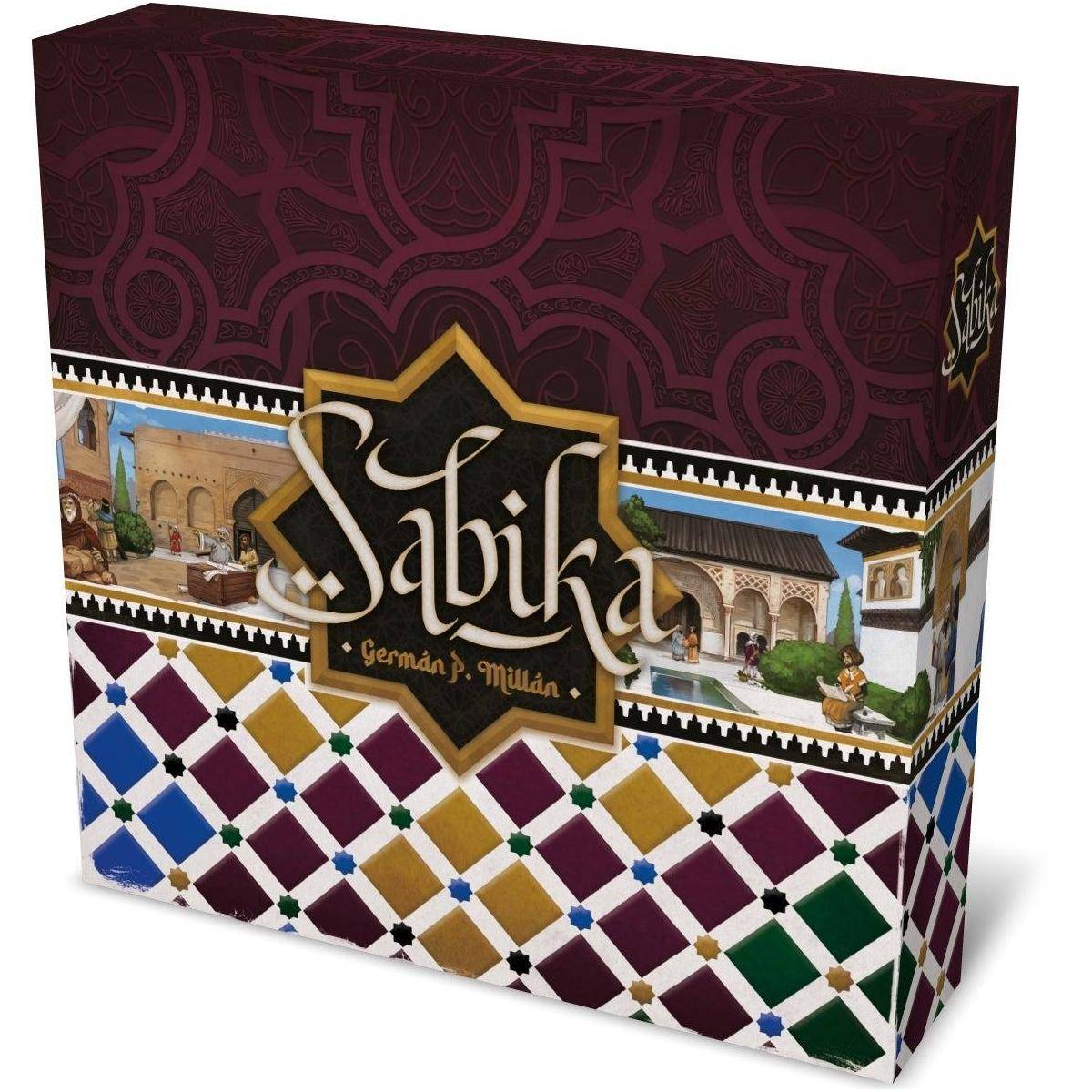 Sabika, Brettspiel, für 1-4 Spieler, ab 14 Jahren (DE-Ausgabe)
