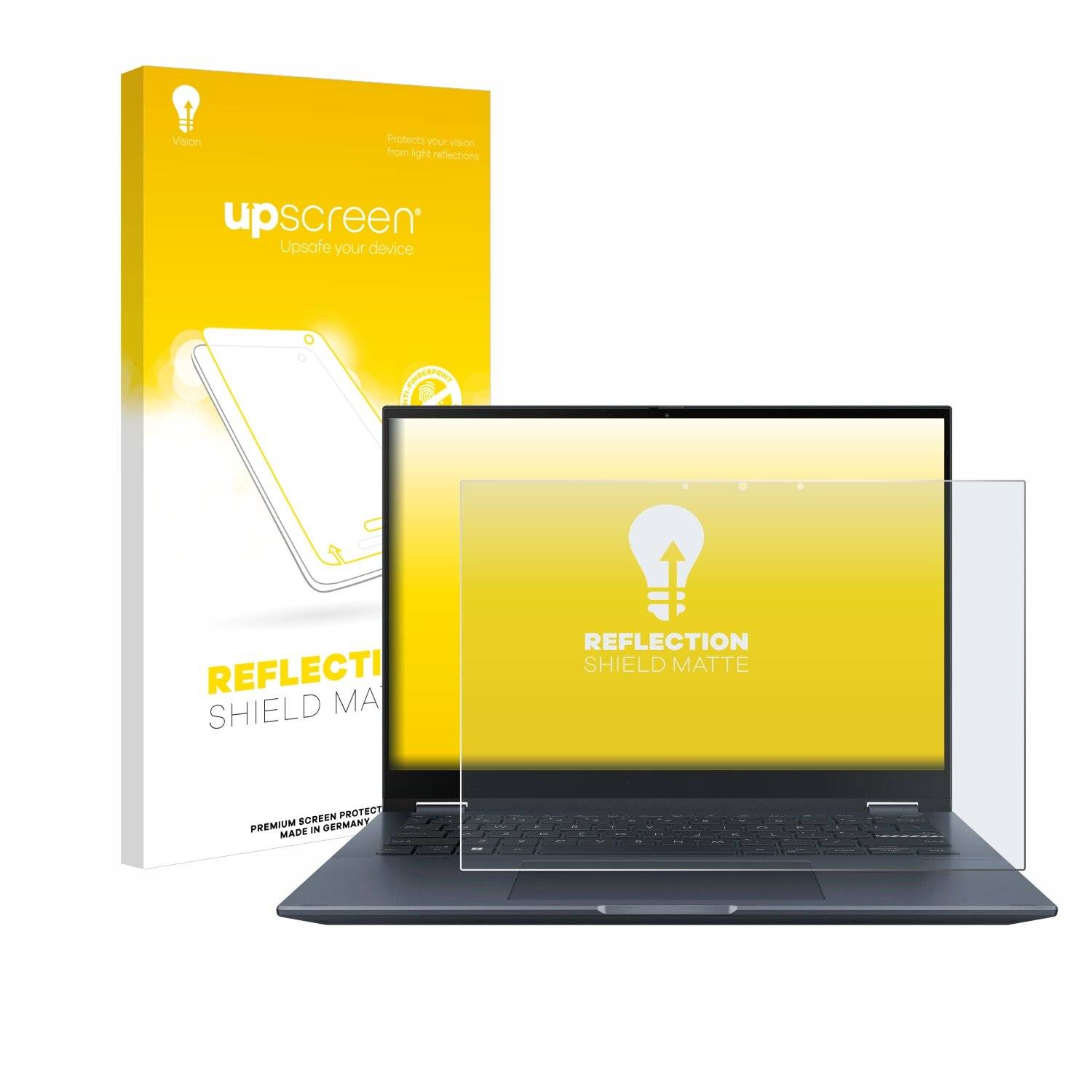 upscreen Reflection Shield Matt Schutzfolie für ASUS Vivobook S 14 Flip