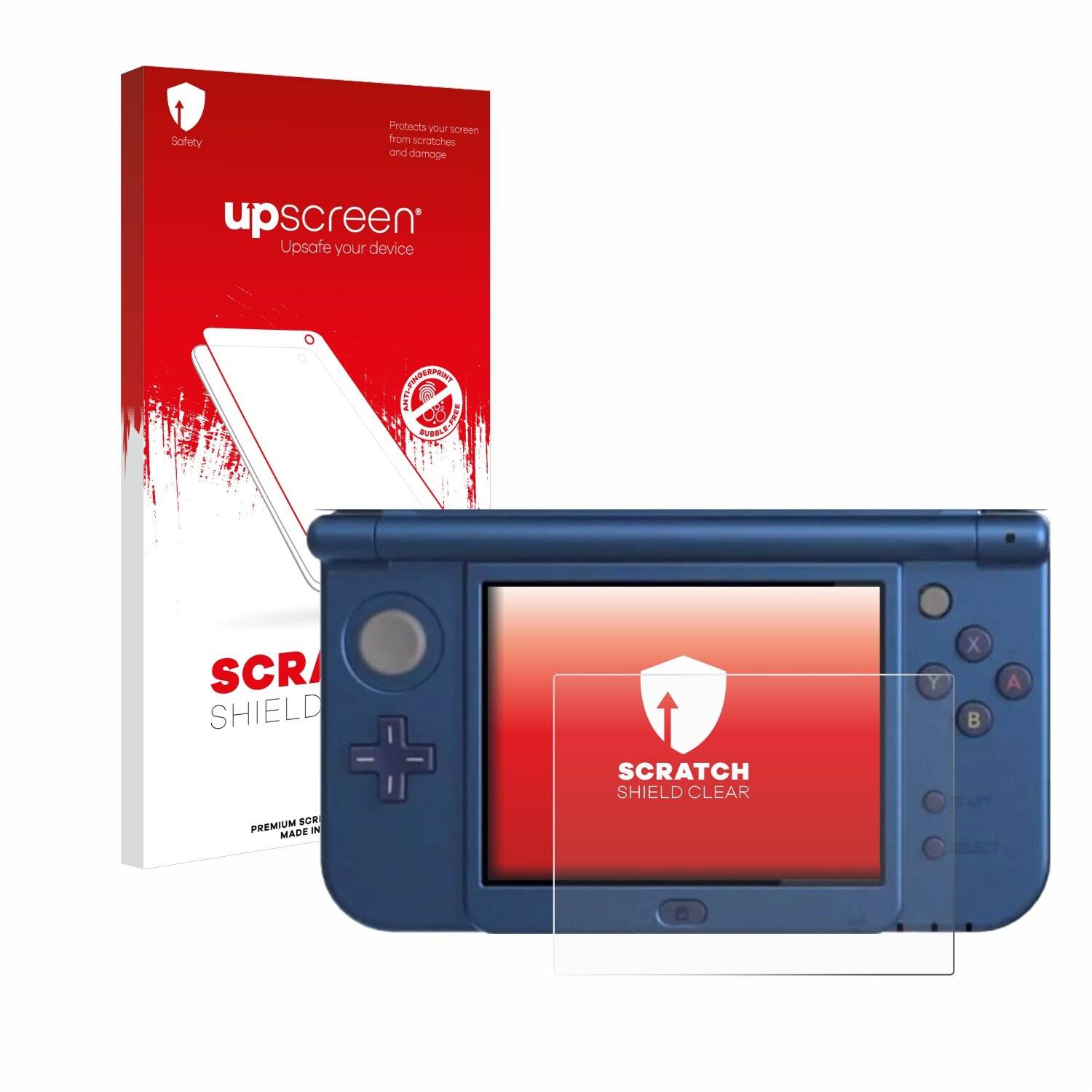 upscreen Scratch Shield Schutzfolie für Nintendo New 3DS XL (Unteres