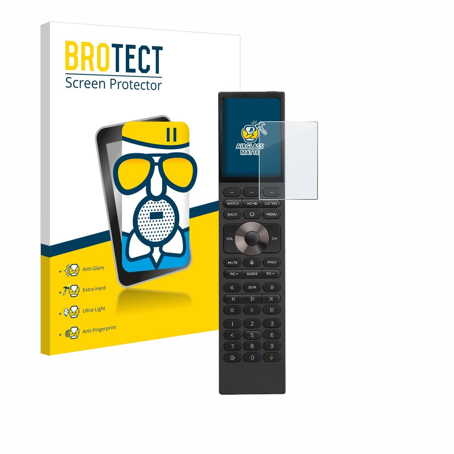 BROTECT AirGlass Matt Glas Panzer Folie für Control 4 Halo