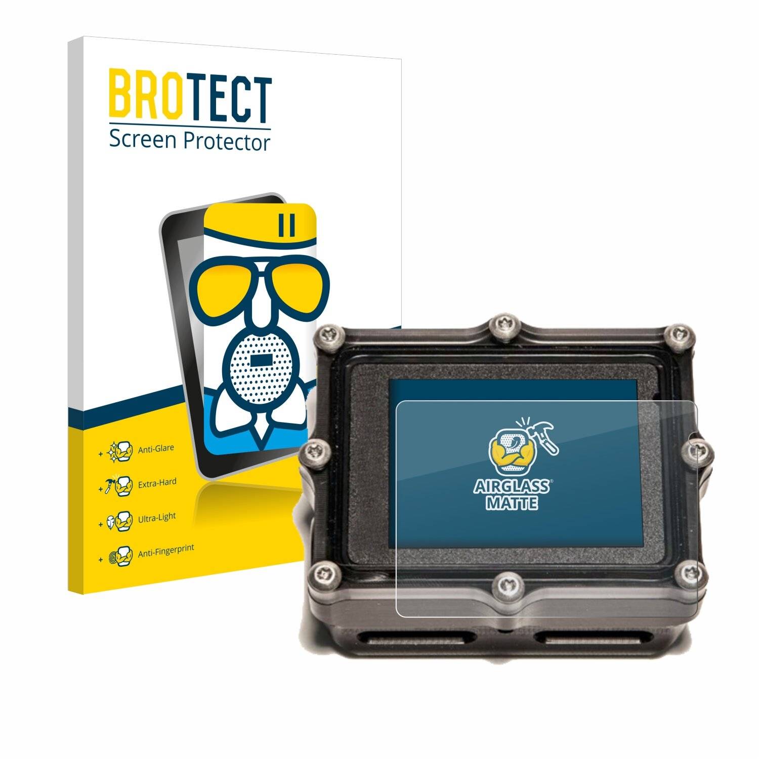 BROTECT AirGlass Matt Glas Panzer Folie für Shearwater Petrel 2 dive