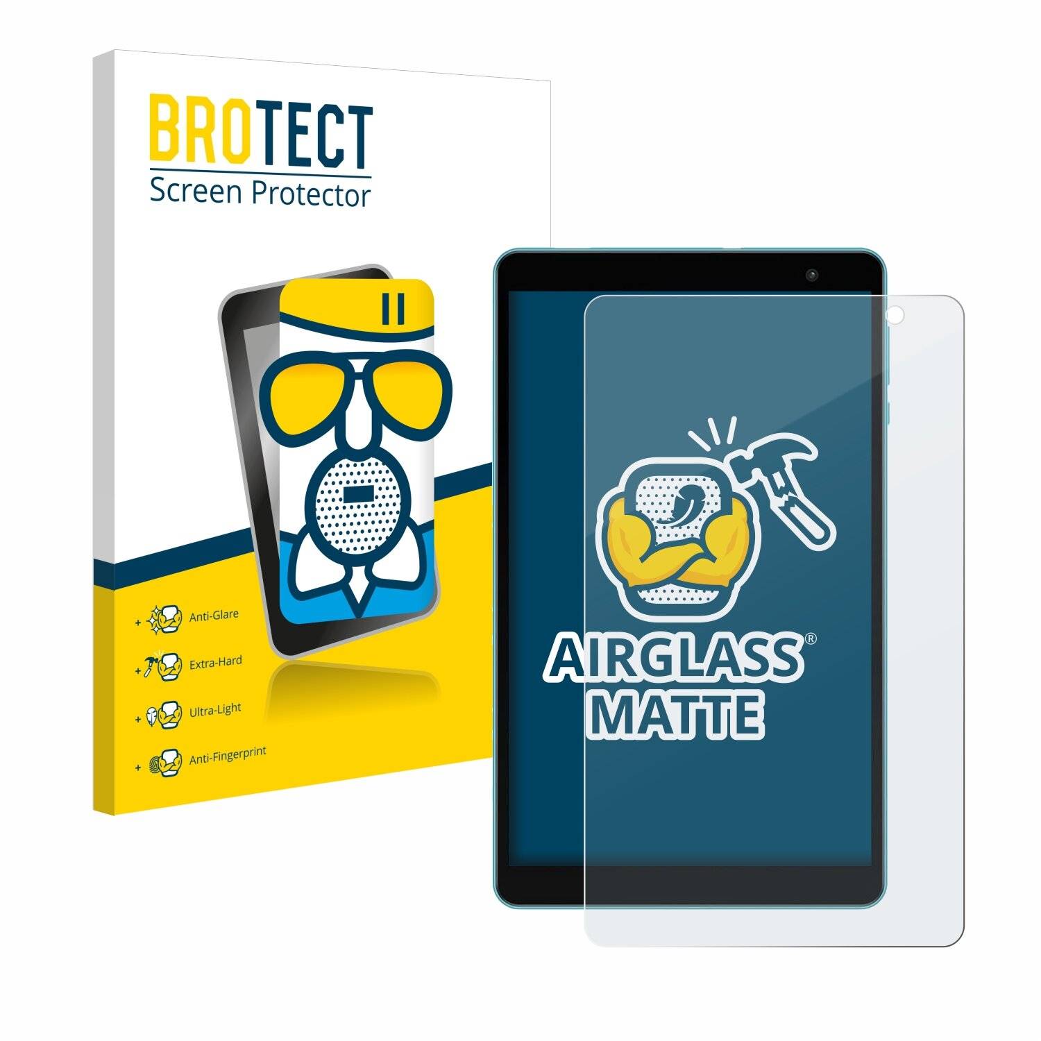 BROTECT AirGlass Matt Glas Panzer Folie für Teclast