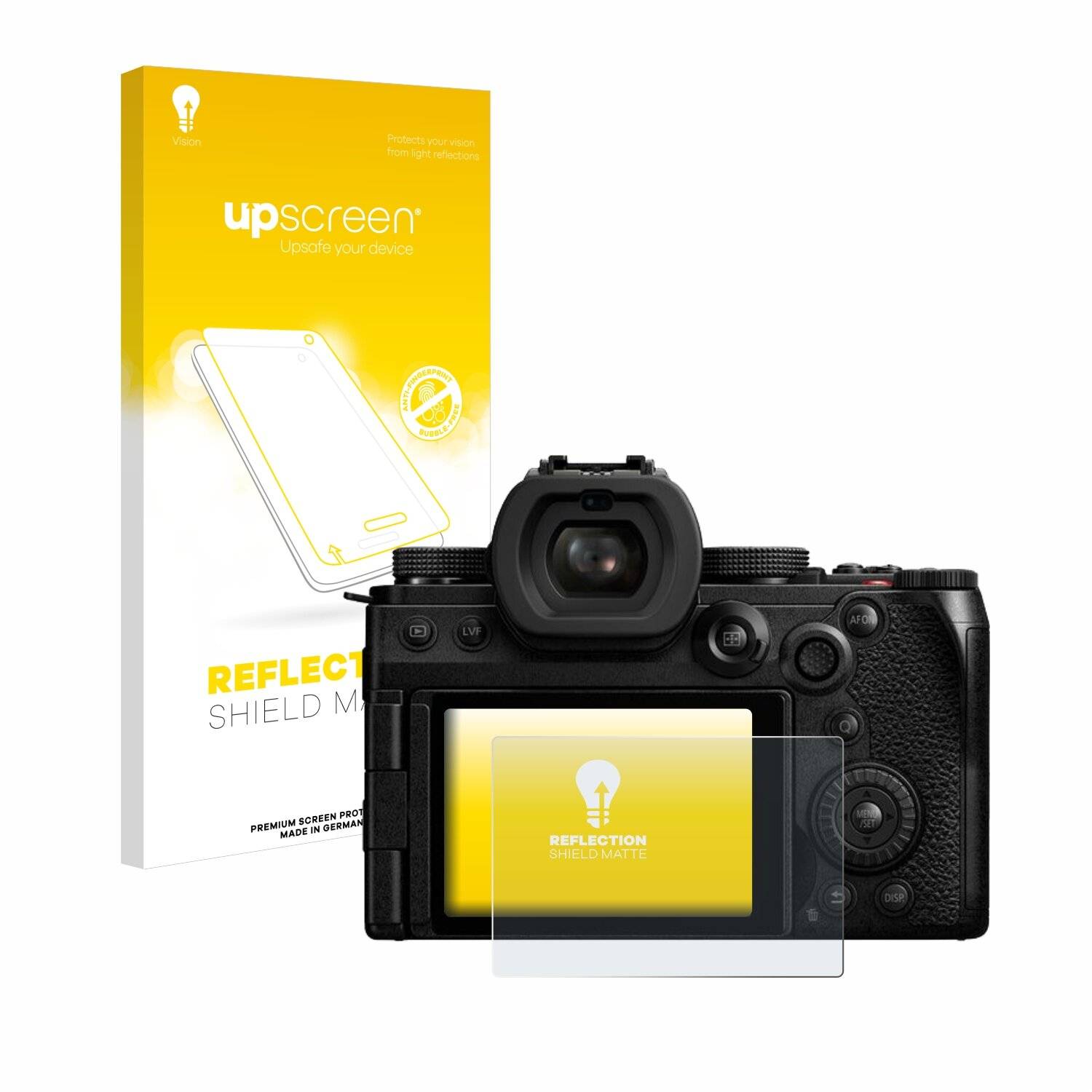 upscreen Reflection Shield Matt Schutzfolie für Panasonic Lumix