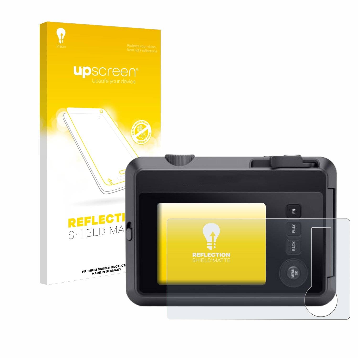 upscreen Reflection Shield Matt Schutzfolie für Leica SOFORT