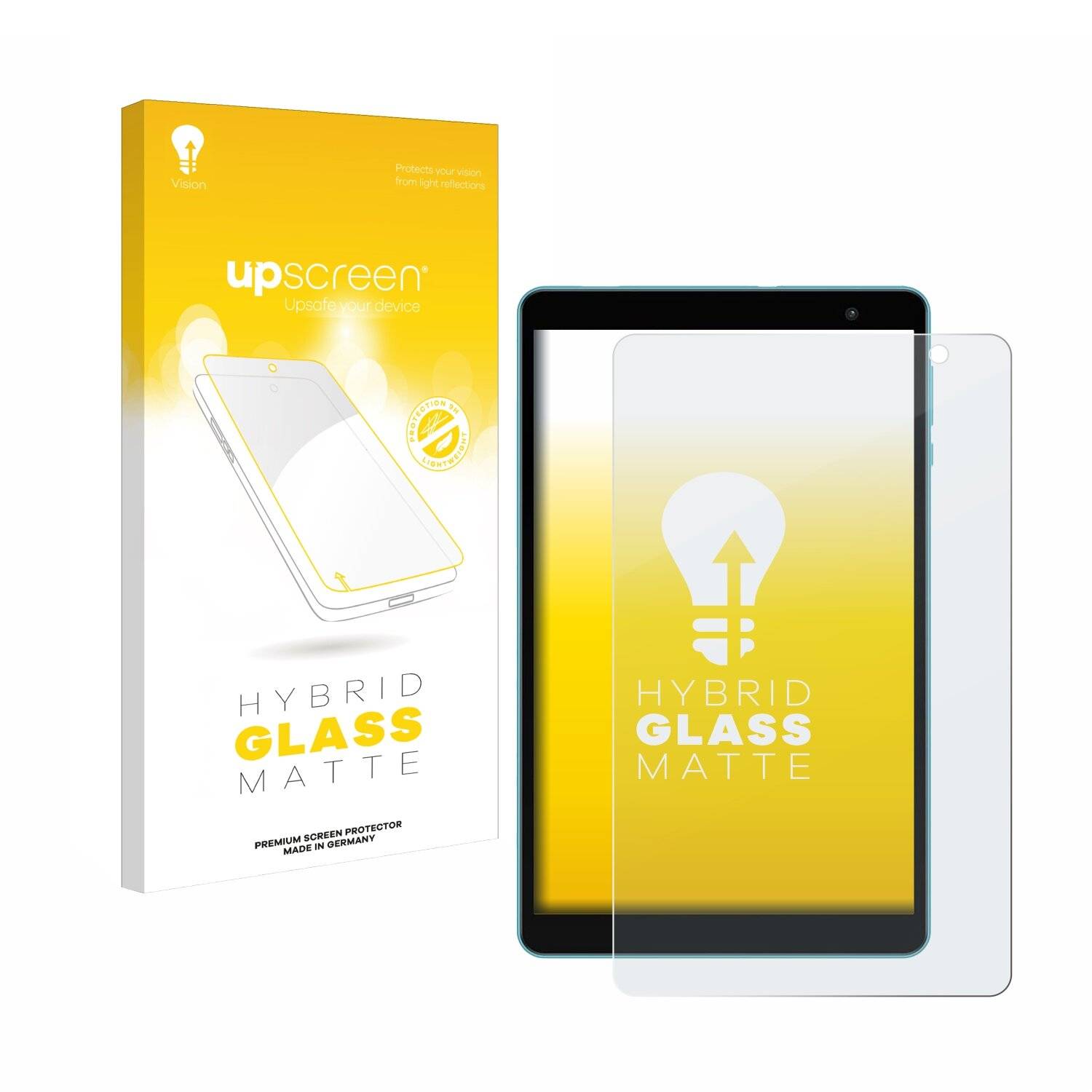 upscreen Hybrid Glas Matt Panzer-Folie für Teclast