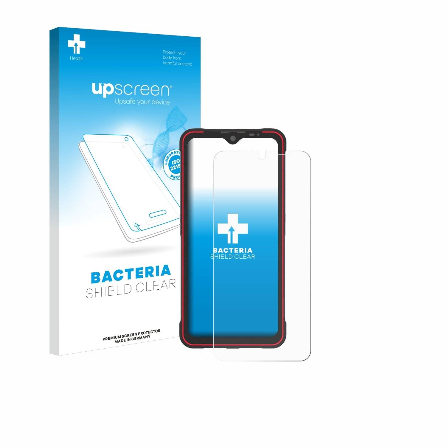 upscreen Bacteria Shield Schutzfolie für Newland Speedata FG60 Neptune -