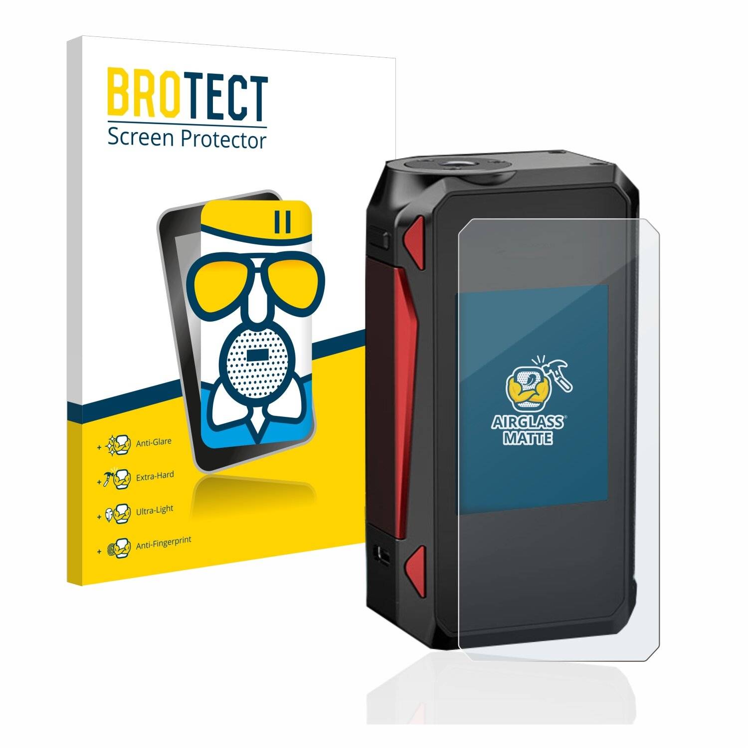 BROTECT AirGlass Matt Glas Panzer Folie für Smok G-Priv
