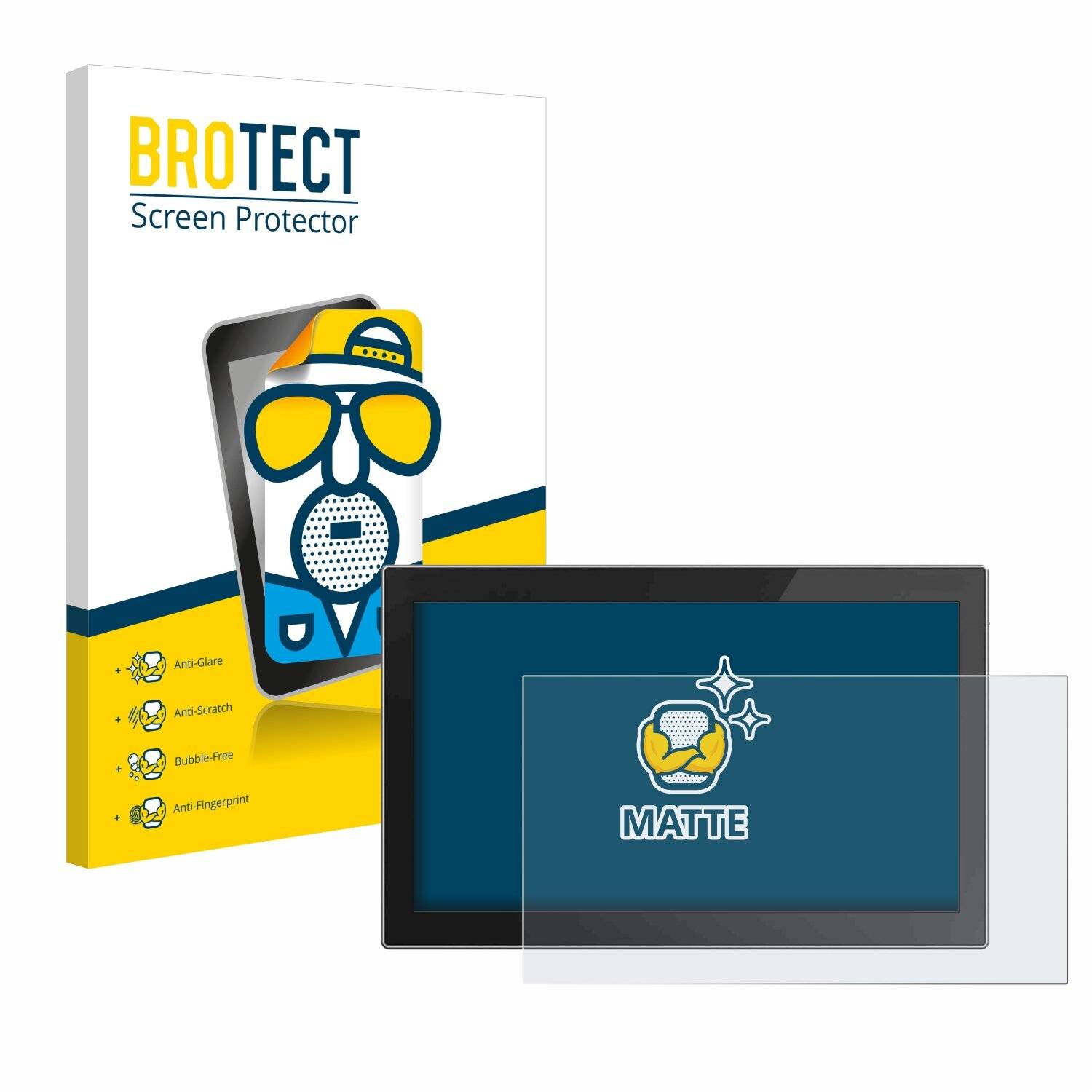 BROTECT Entspiegelungs-Folie für Siemens Simatic HMI MTP1200 Unified