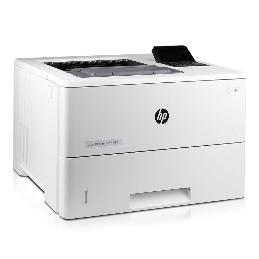 HP LaserJet Enterprise (Refurbished) M507dn Laserdrucker s/w (43 Seiten/min., 512MB, 4GB Flash, Duplex, Ethernet)