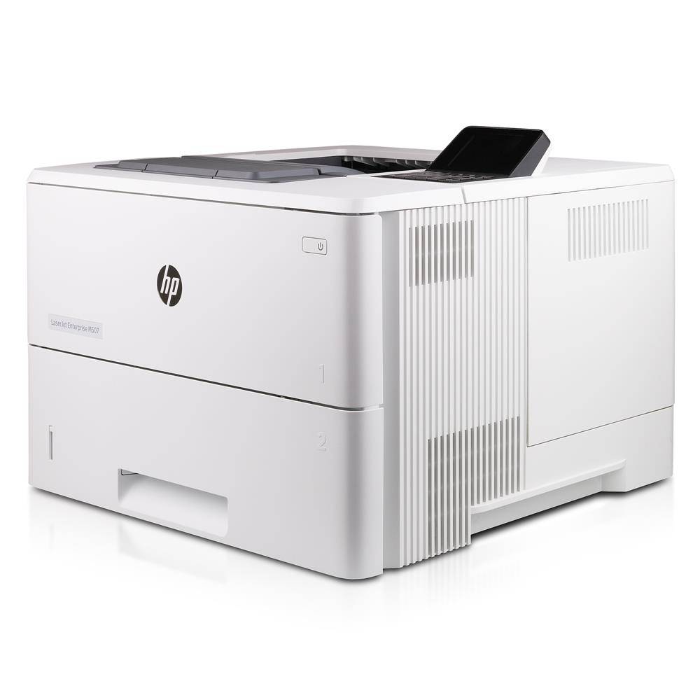 HP LaserJet Enterprise (Refurbished) M507dn Laserdrucker s/w (43 Seiten/min., 512MB, 4GB Flash, Duplex, Ethernet)