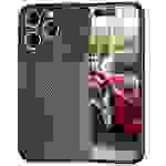 Hülle für iPhone 15 Pro Max Carbon Optik Case Silikon Handyhülle Schutz Tasche