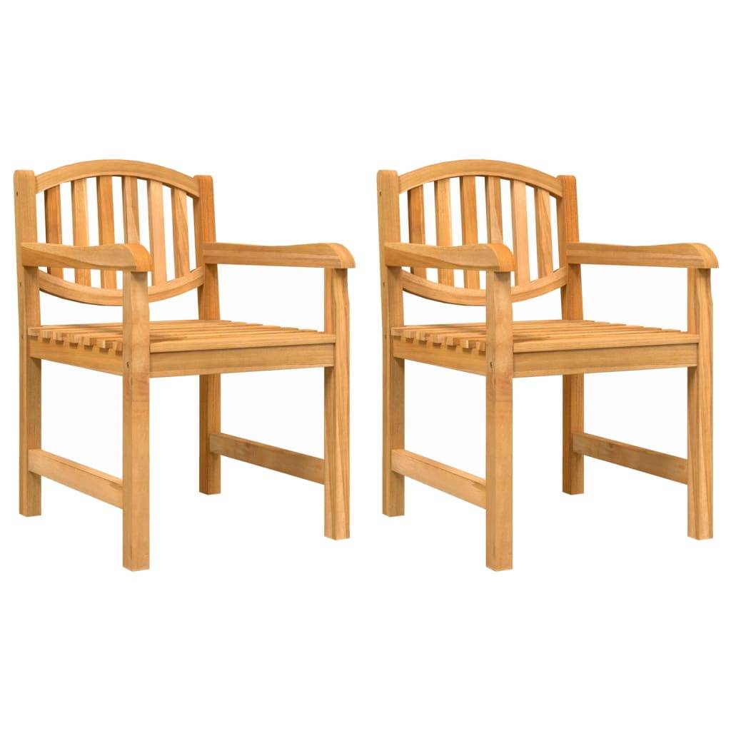 vidaXL 4-tlg. Garten-Essgruppe Massivholz Teak