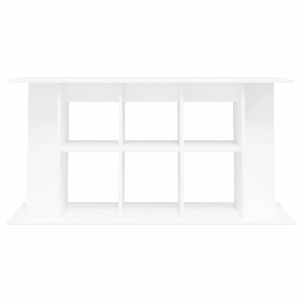 vidaXL Aquariumständer Weiß 120x40x60 cm Holzwerkstoff
