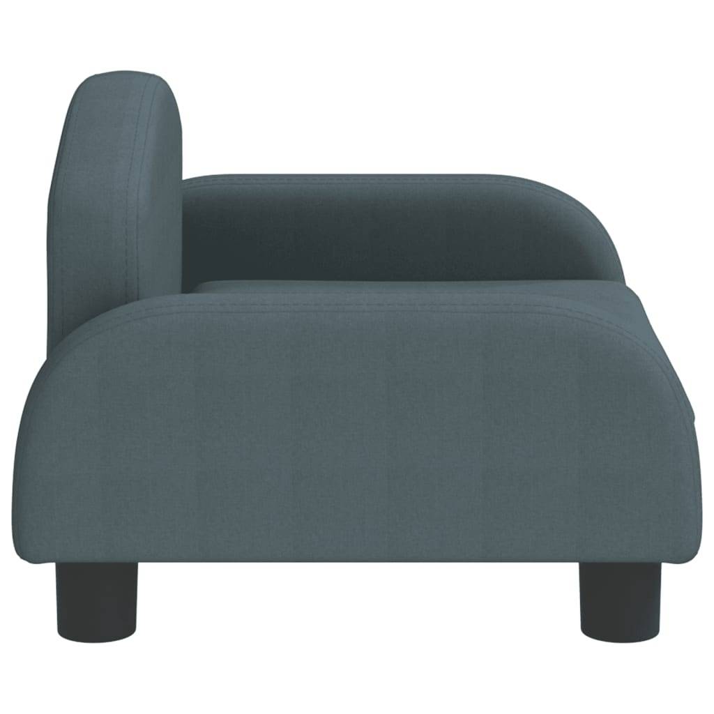 vidaXL Hundebett Dunkelgrau 50x40x30 cm Stoff