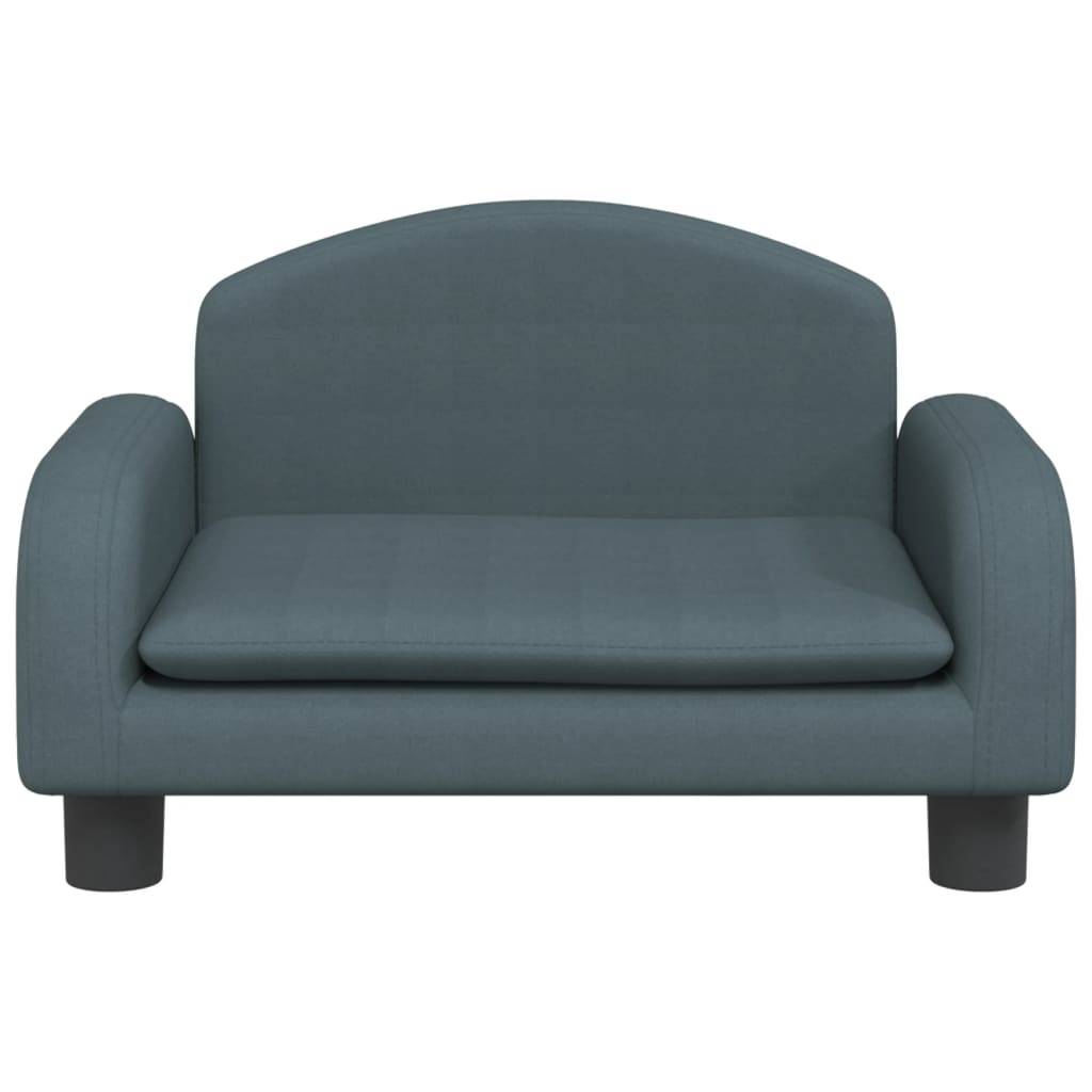 vidaXL Hundebett Dunkelgrau 50x40x30 cm Stoff