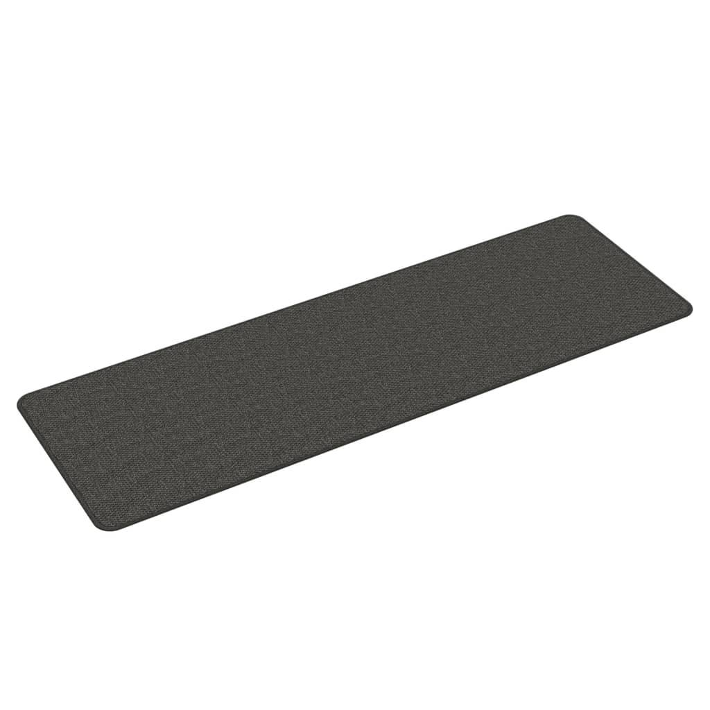 vidaXL Teppichläufer Sisal-Optik Anthrazit 50x150 cm