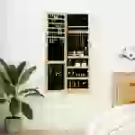 vidaXL Spiegel-Schmuckschrank mit LED-Beleuchtung Wandmontage vidaXL Spiegel-Schmuckschrank mit LED-Beleuchtung Wandmontage