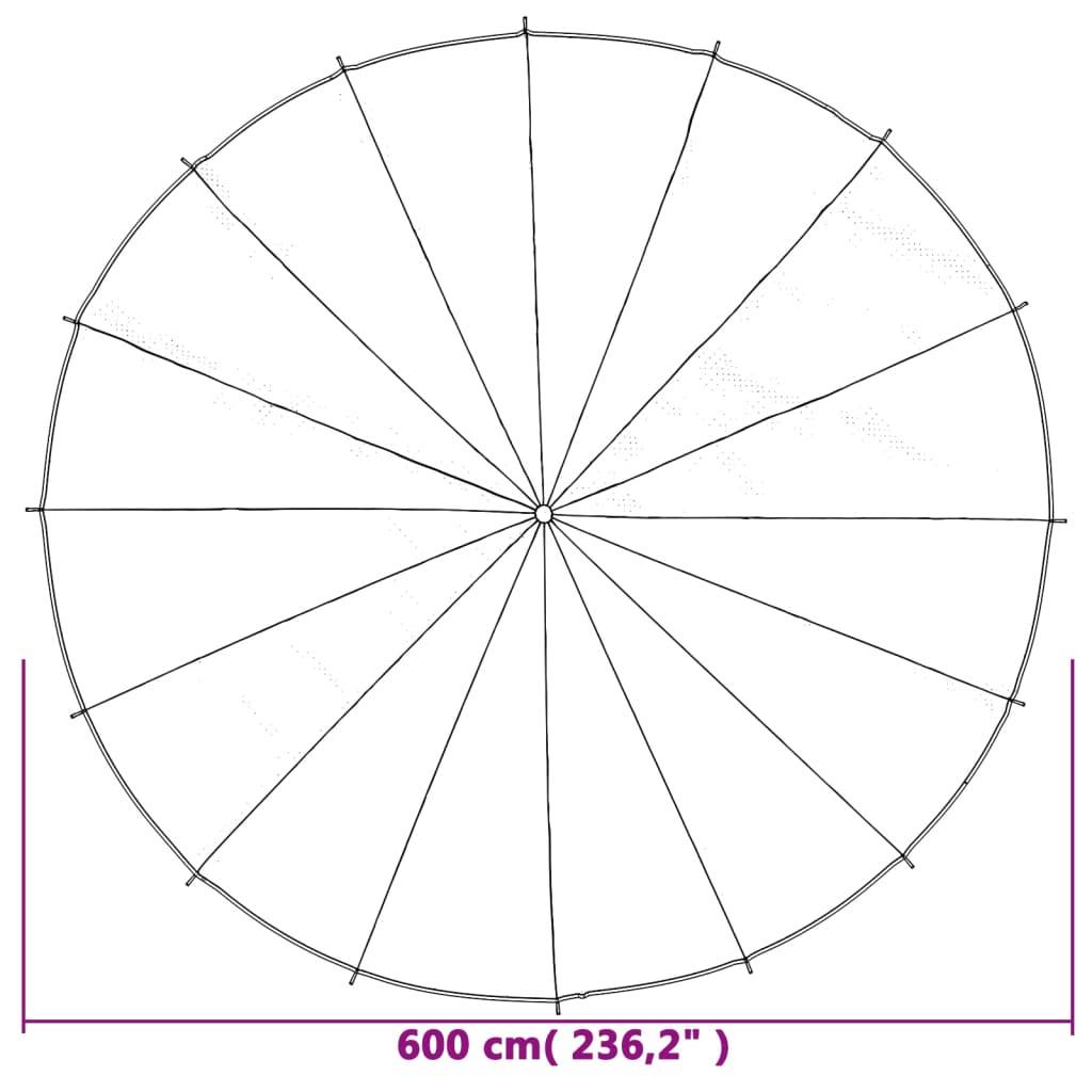 vidaXL Schwungtuch für Kinder Ø6 m Stoff