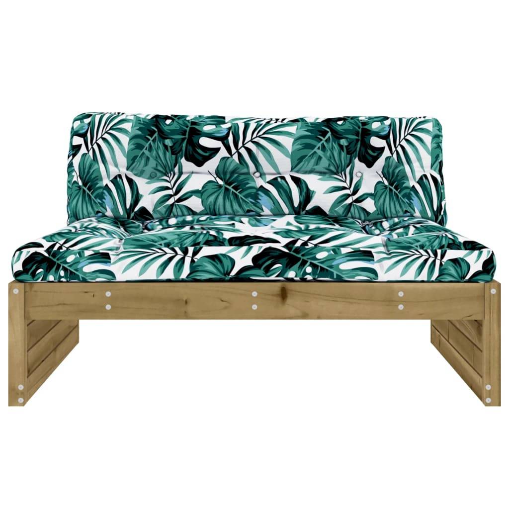vidaXL Mittelsofa 120x80 cm Kiefernholz Imprägniert