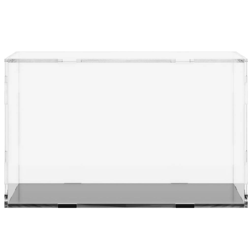 vidaXL Vitrine Transparent 31x17x19 cm Acryl