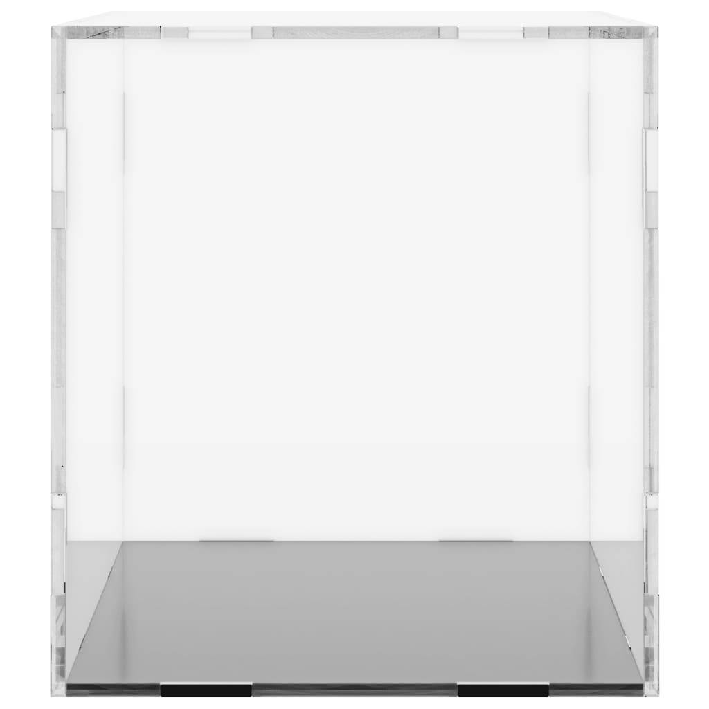 vidaXL Vitrine Transparent 31x17x19 cm Acryl