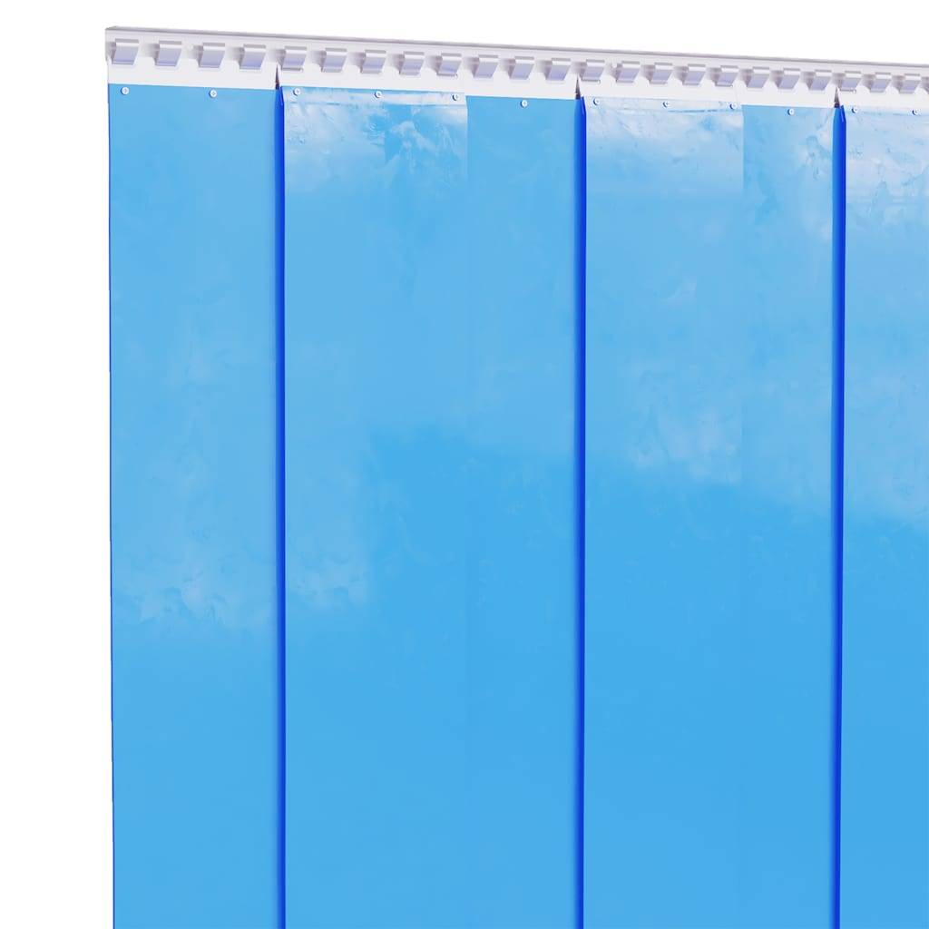 vidaXL Türvorhang Blau 200x1,6 mm 50 m PVC