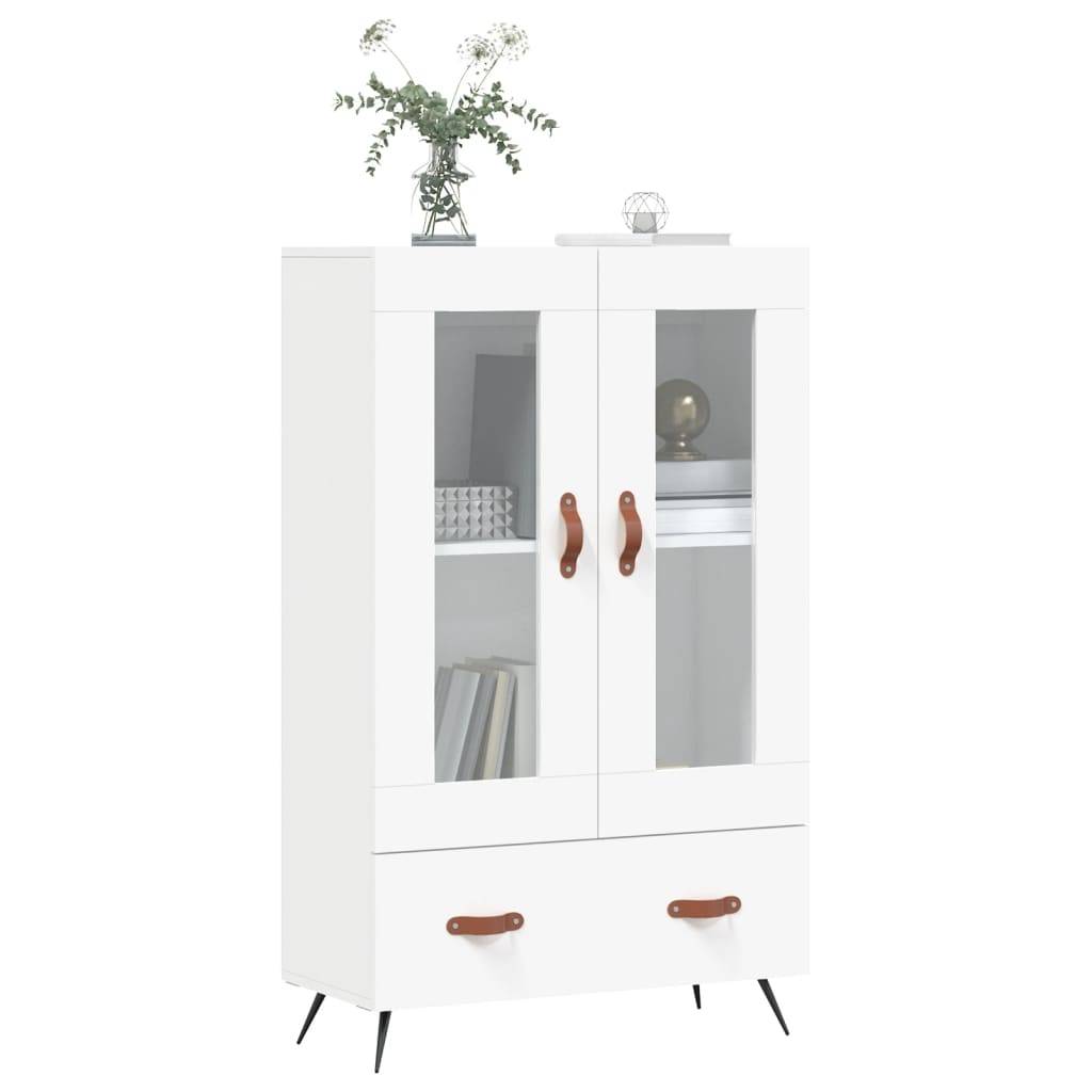 vidaXL Highboard Weiß 69,5x31x115 cm Holzwerkstoff