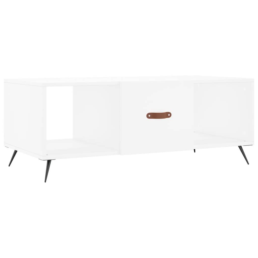 vidaXL Couchtisch Weiß 102x50x40 cm Holzwerkstoff