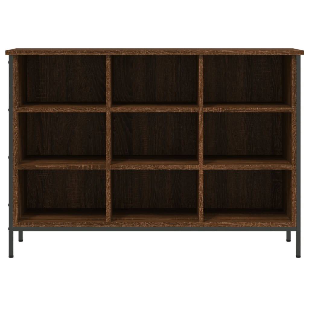 vidaXL Schuhregal Braun Eichen-Optik 100x35x70 cm Holzwerkstoff