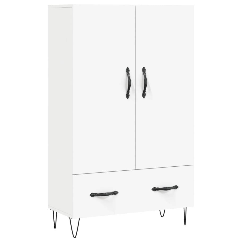vidaXL Highboard Weiß 69,5x31x115 cm Holzwerkstoff