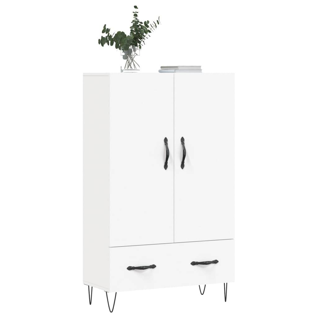 vidaXL Highboard Weiß 69,5x31x115 cm Holzwerkstoff