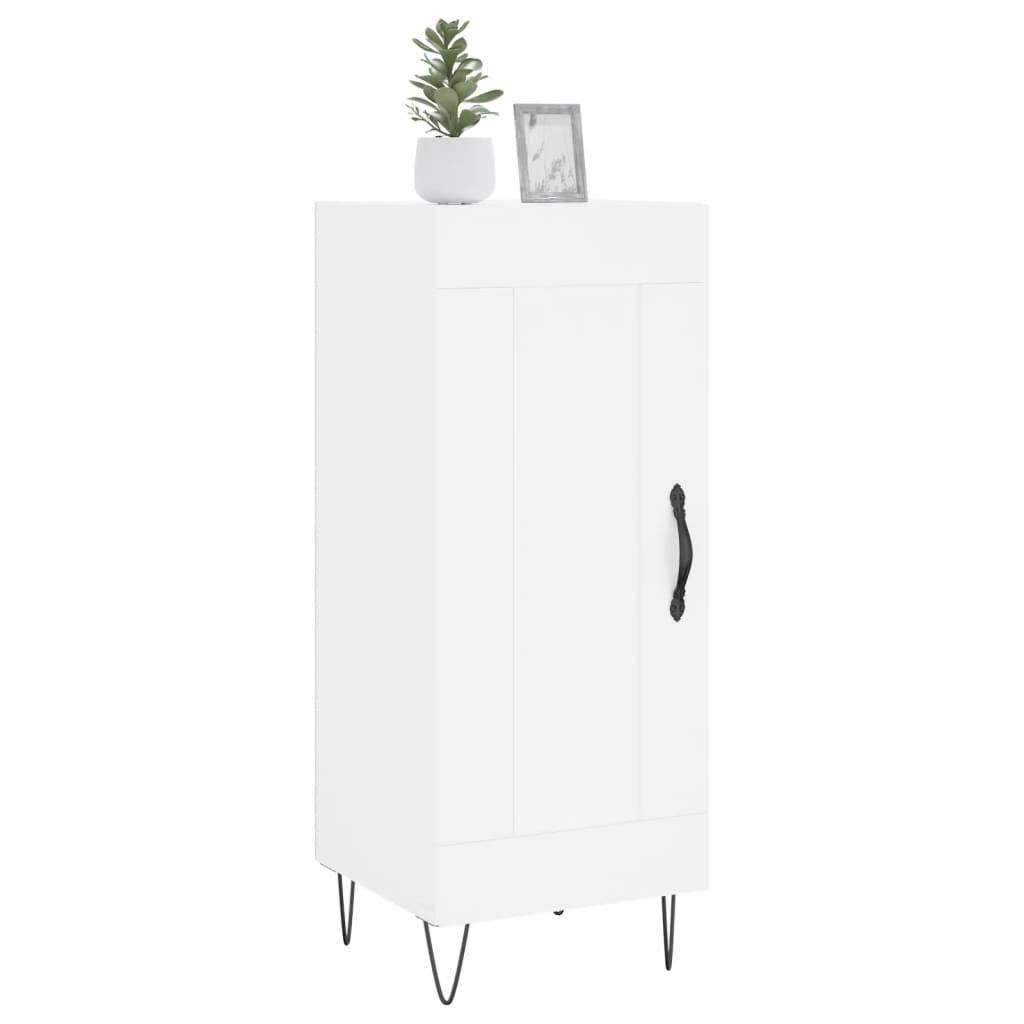 vidaXL Sideboard Weiß 34,5x34x90 cm Holzwerkstoff