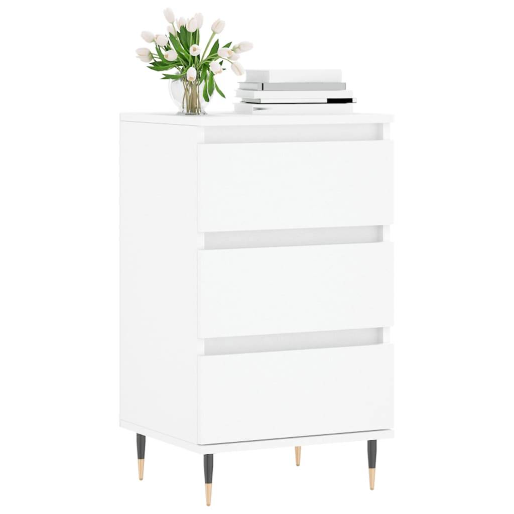 vidaXL Sideboard Weiß 40x35x70 cm Holzwerkstoff