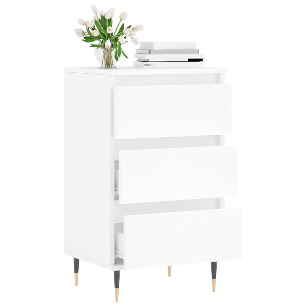 vidaXL Sideboard Weiß 40x35x70 cm Holzwerkstoff