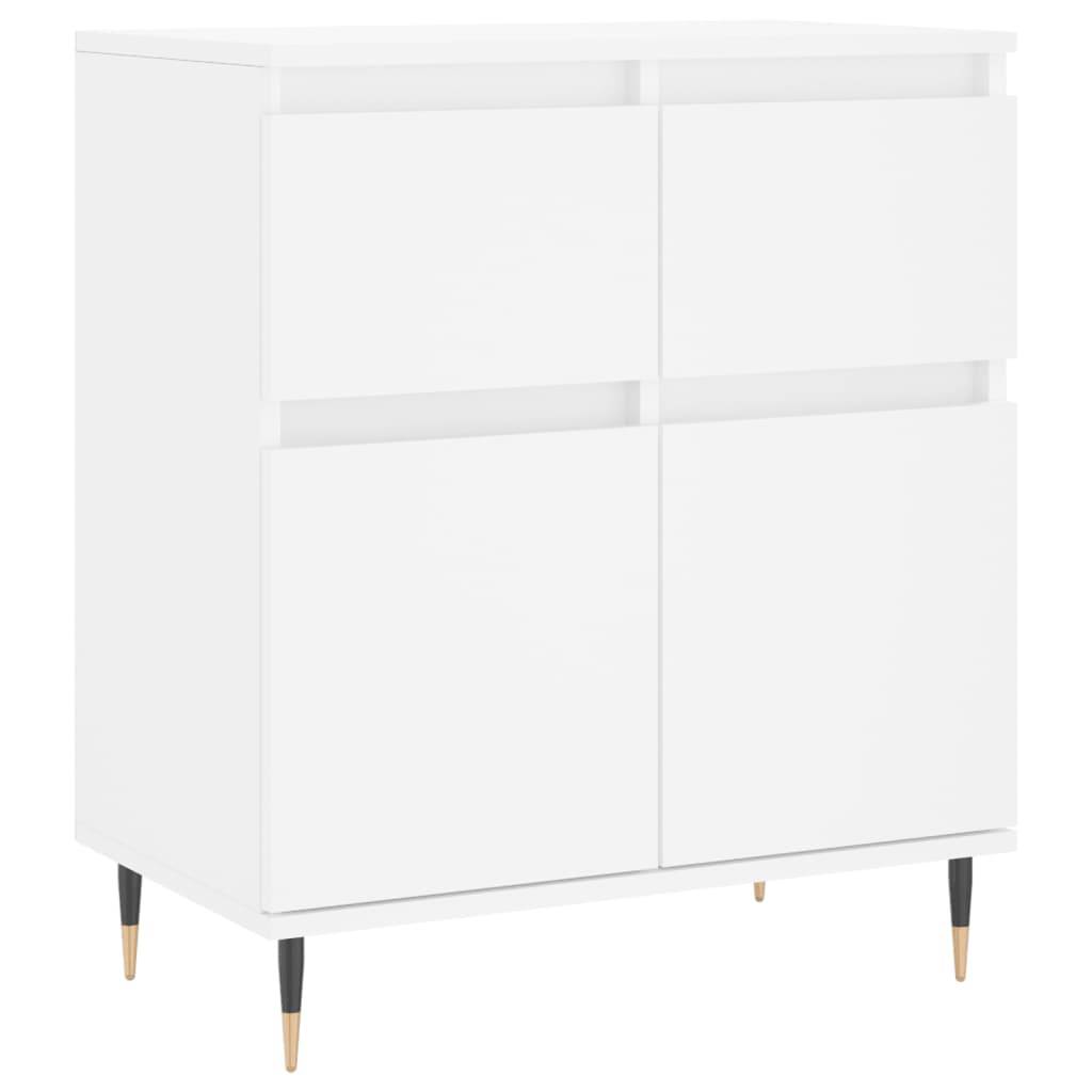 vidaXL Sideboard Weiß 60x35x70 cm Holzwerkstoff