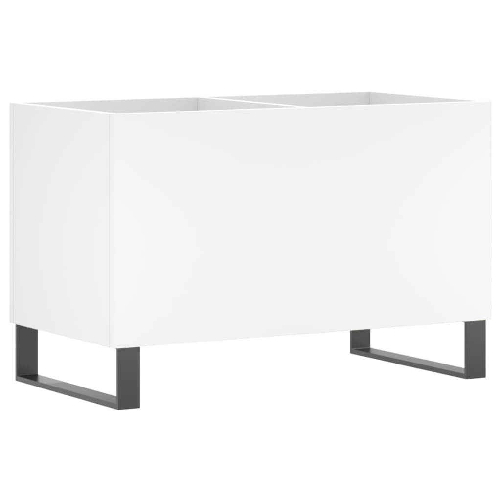 vidaXL Plattenschrank Weiß 74,5x38x48 cm Holzwerkstoff