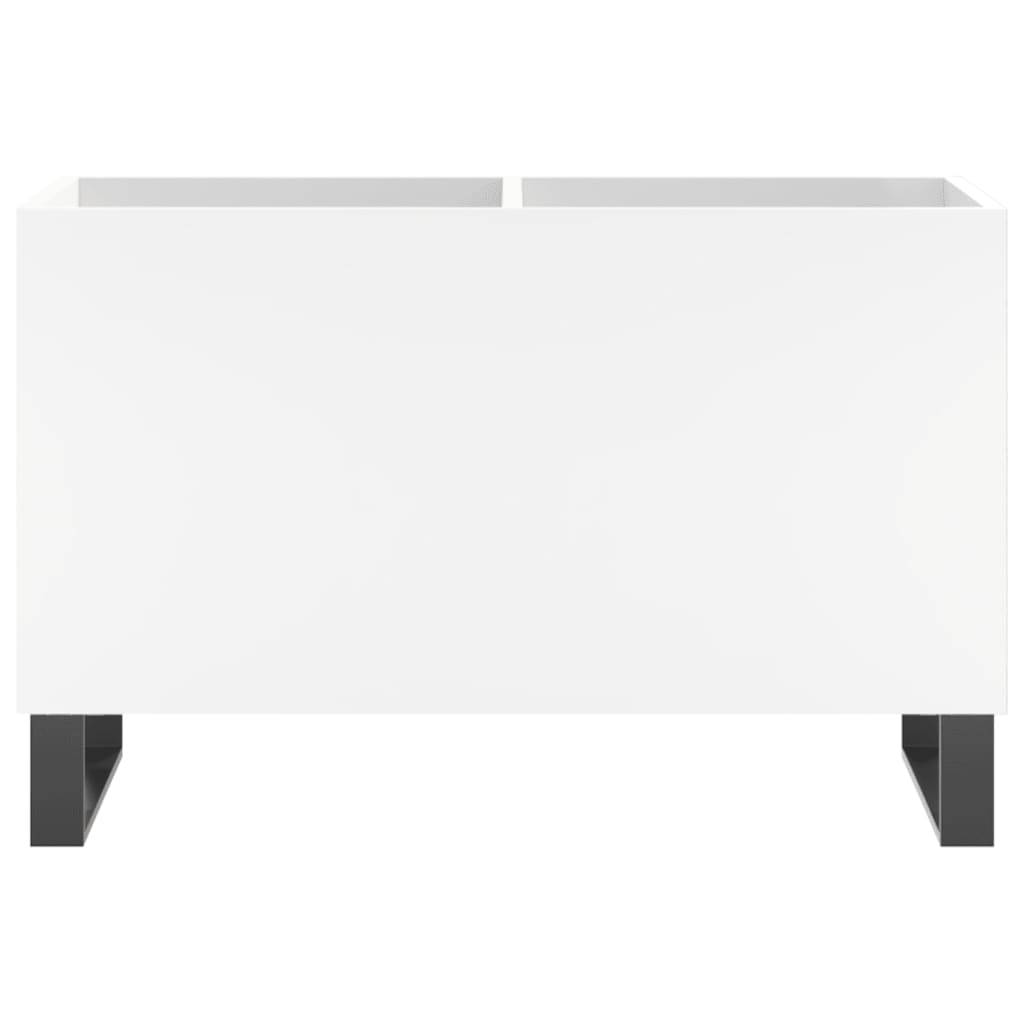 vidaXL Plattenschrank Weiß 74,5x38x48 cm Holzwerkstoff