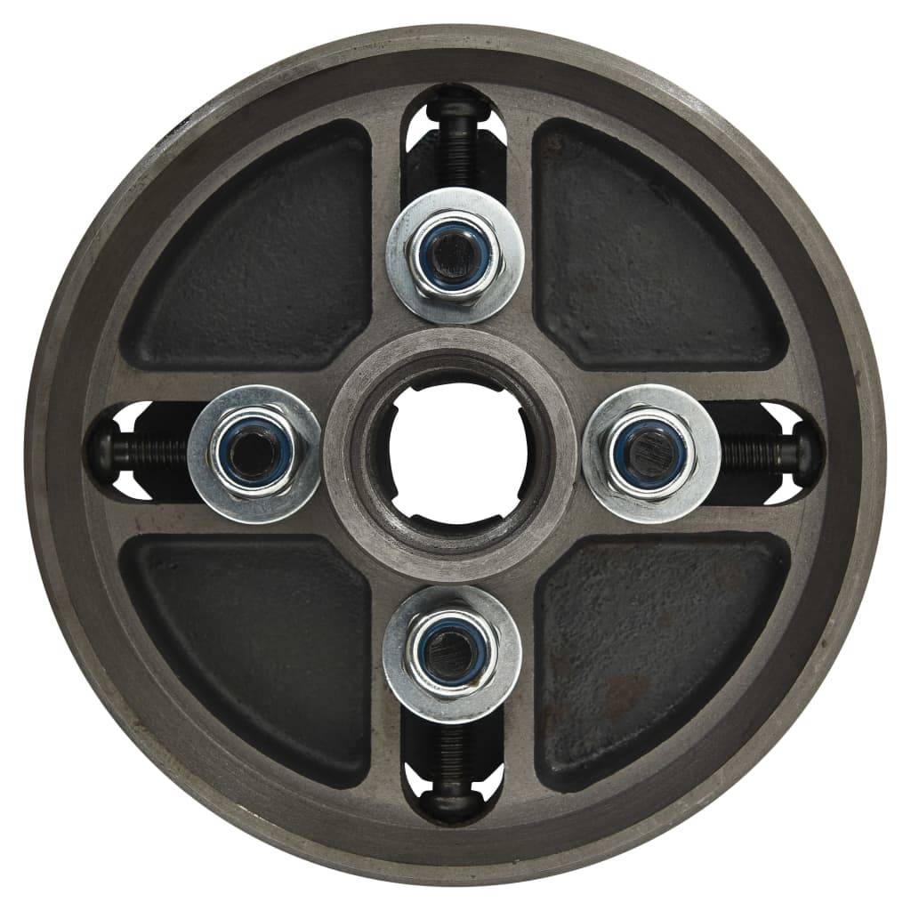 vidaXL 4-Backenfutter mit M33 Aufnahme Stahl 100 mm