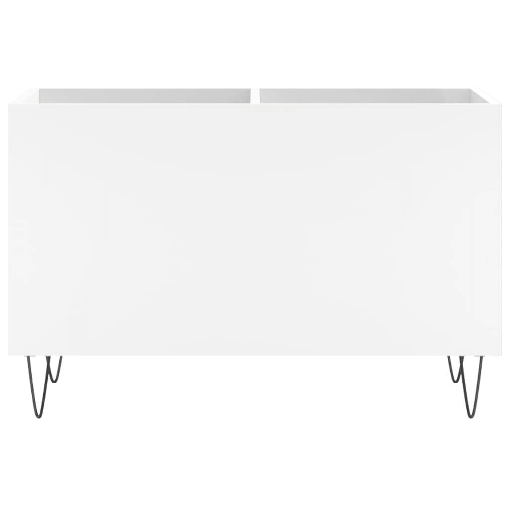 vidaXL Plattenschrank Weiß 74,5x38x48 cm Holzwerkstoff