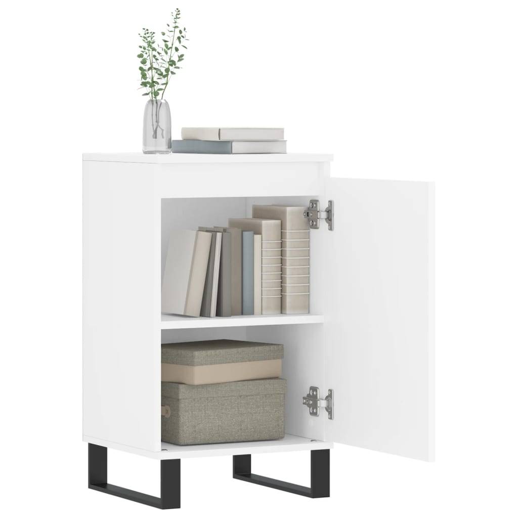vidaXL Sideboard Weiß 40x35x70 cm Holzwerkstoff