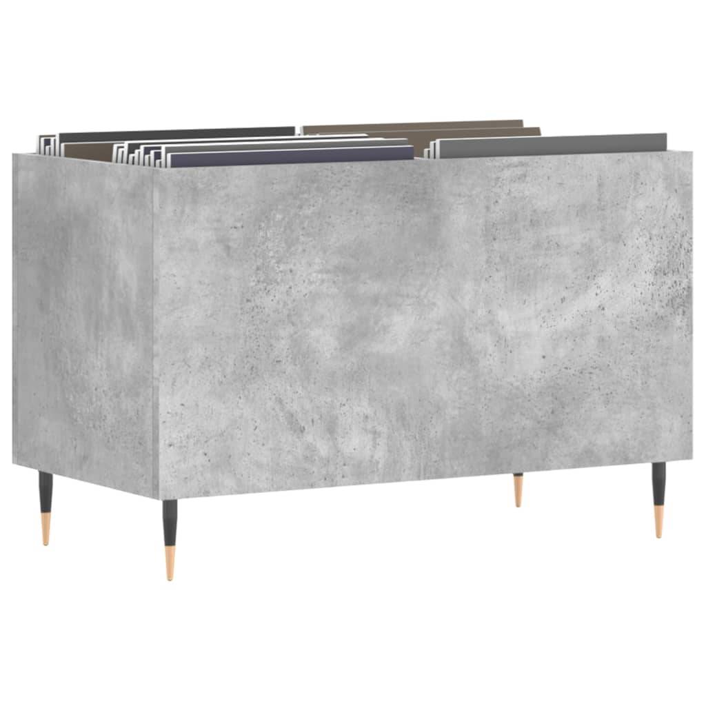 vidaXL Plattenschrank Betongrau 74,5x38x48 cm Holzwerkstoff