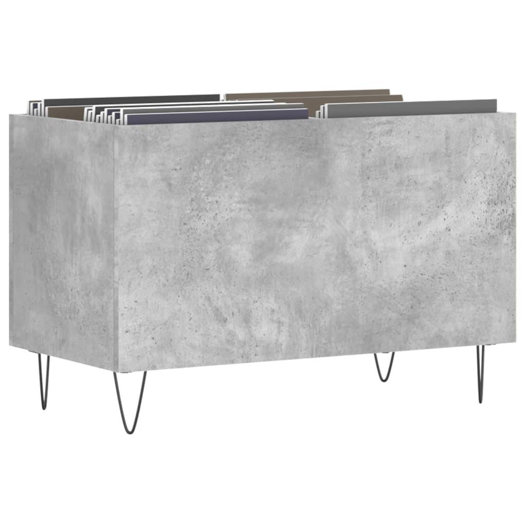 vidaXL Plattenschrank Betongrau 74,5x38x48 cm Holzwerkstoff