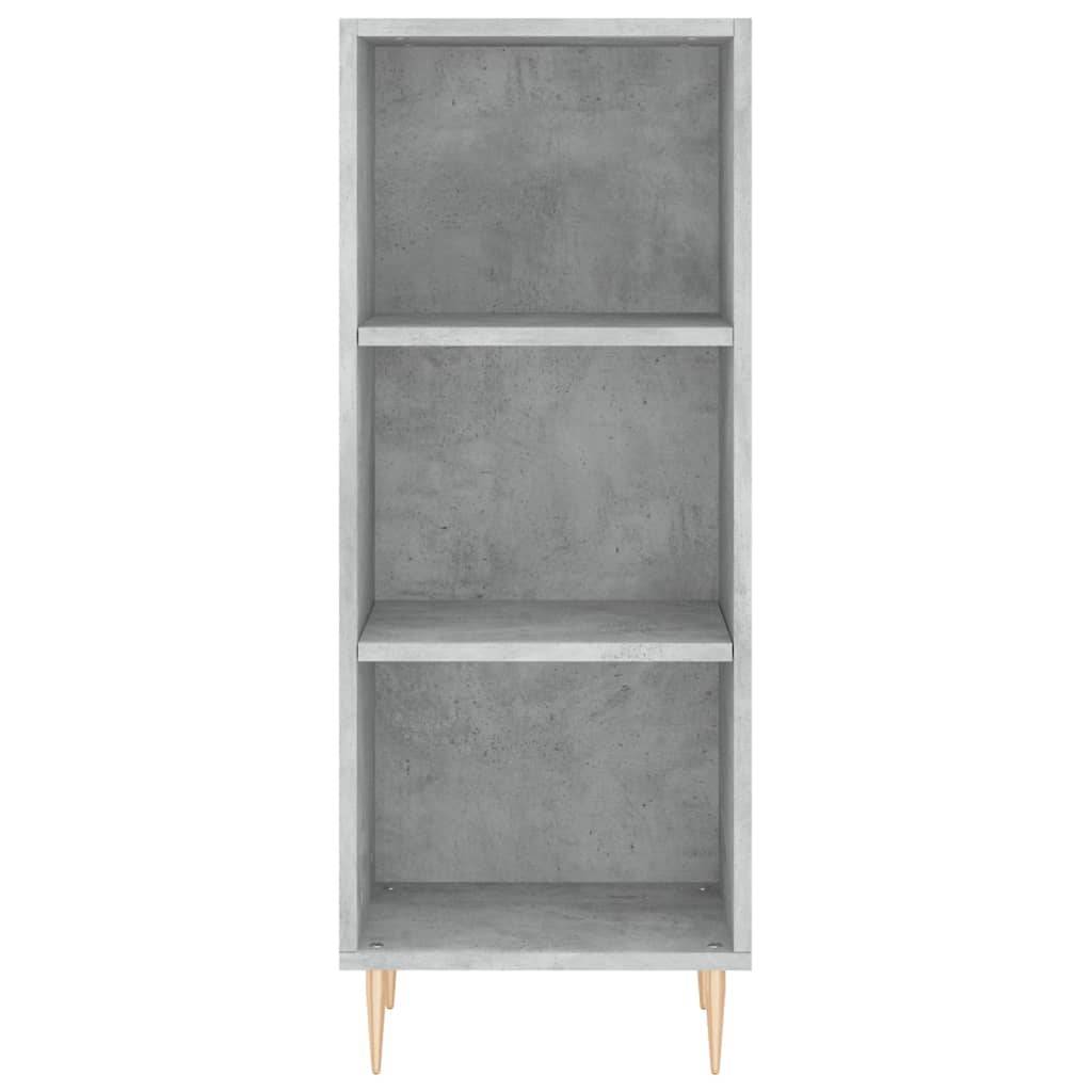 vidaXL Sideboard Betongrau 34,5x32,5x90 cm Holzwerkstoff