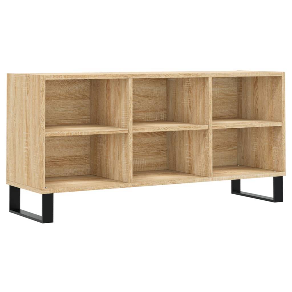 vidaXL TV-Schrank Sonoma-Eiche 103,5x30x50 cm Holzwerkstoff