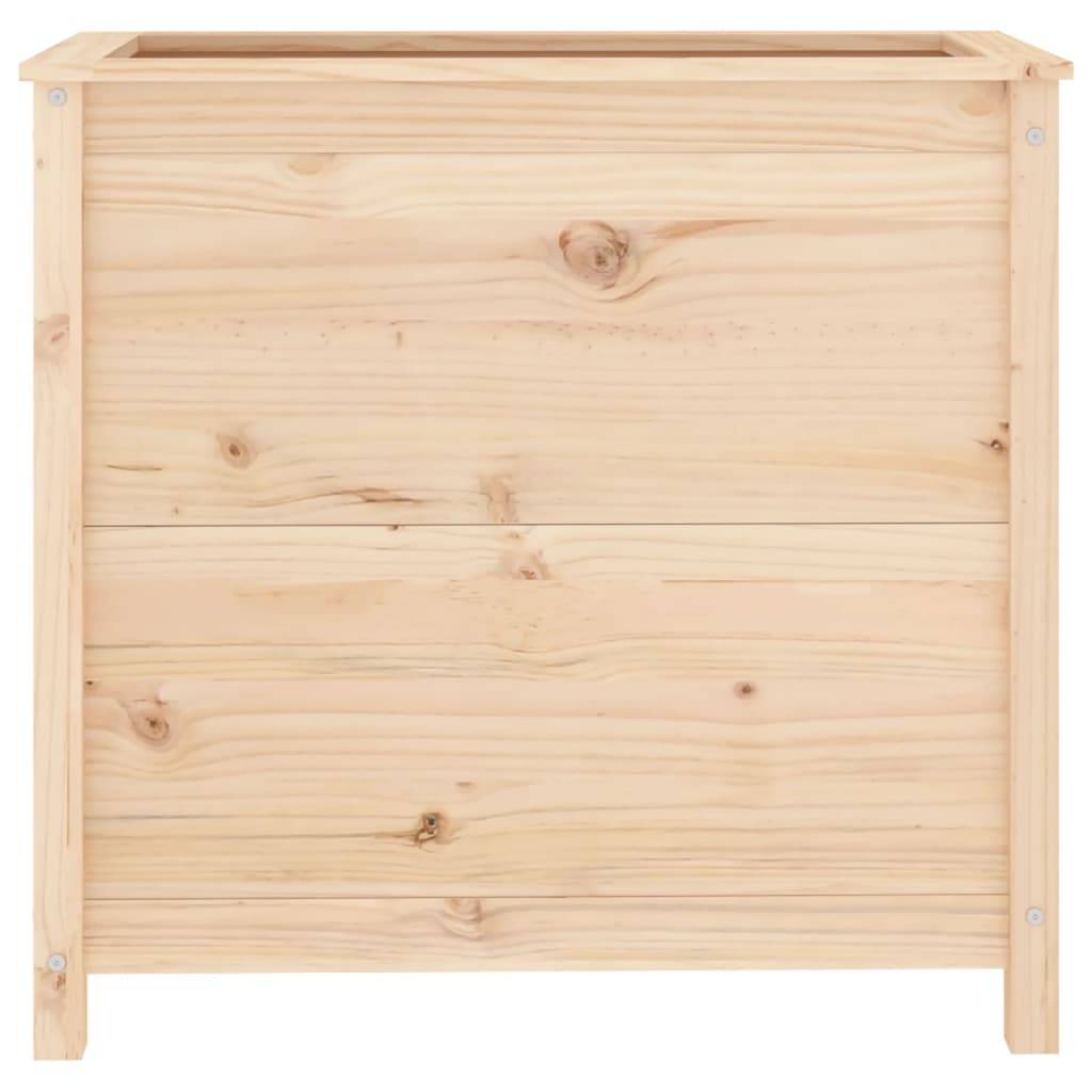 vidaXL Pflanzkübel 82,5x40x78 cm Massivholz Kiefer