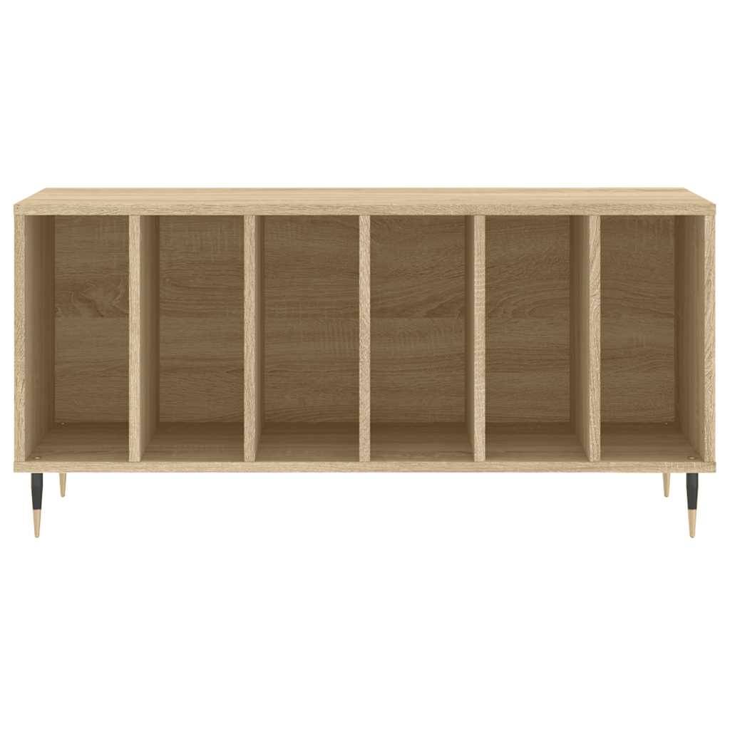 vidaXL Plattenschrank Sonoma-Eiche 100x38x48 cm Holzwerkstoff