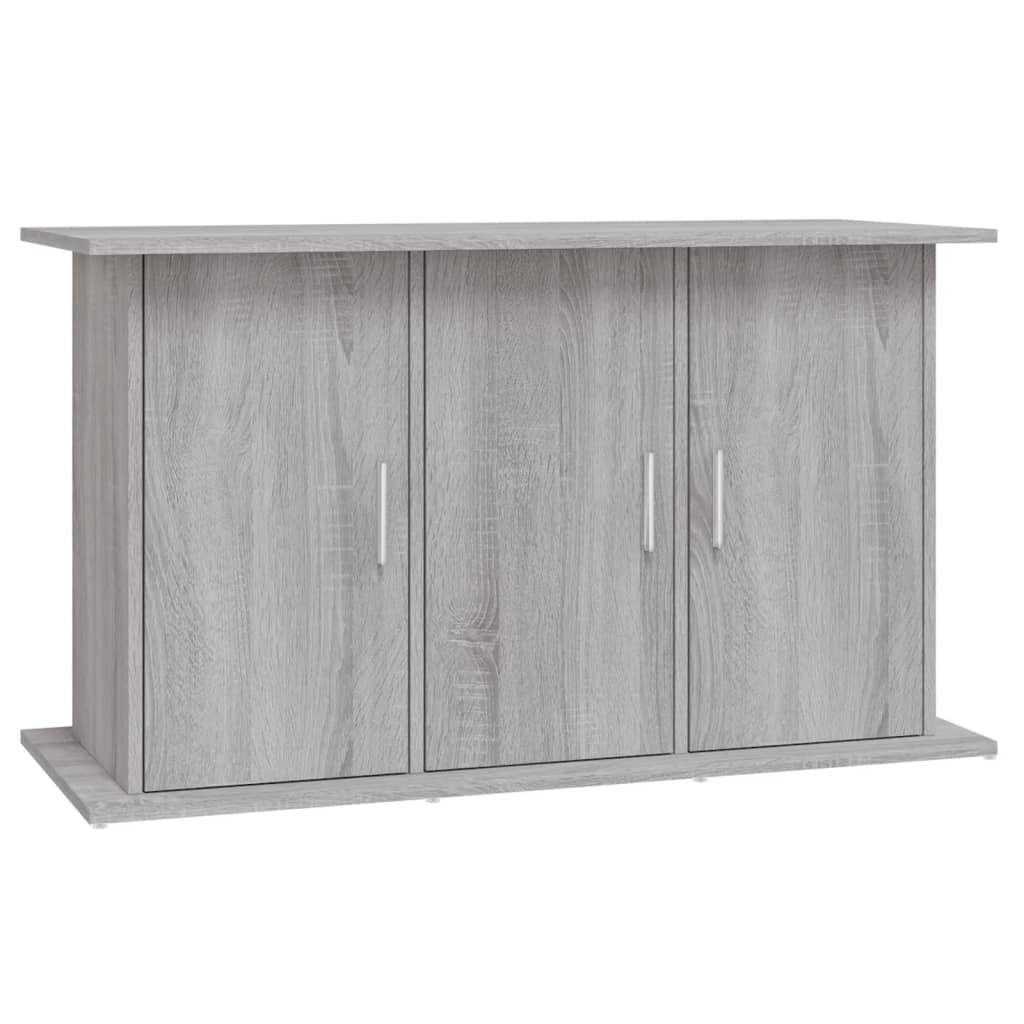 vidaXL Aquariumständer Grau Sonoma 101x41x58 cm Holzwerkstoff